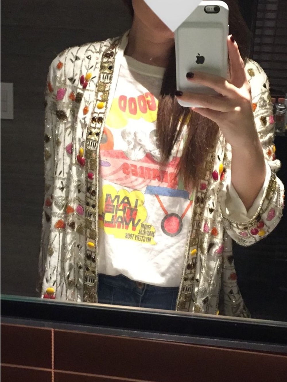 Lucky brand- Embroidered jacket